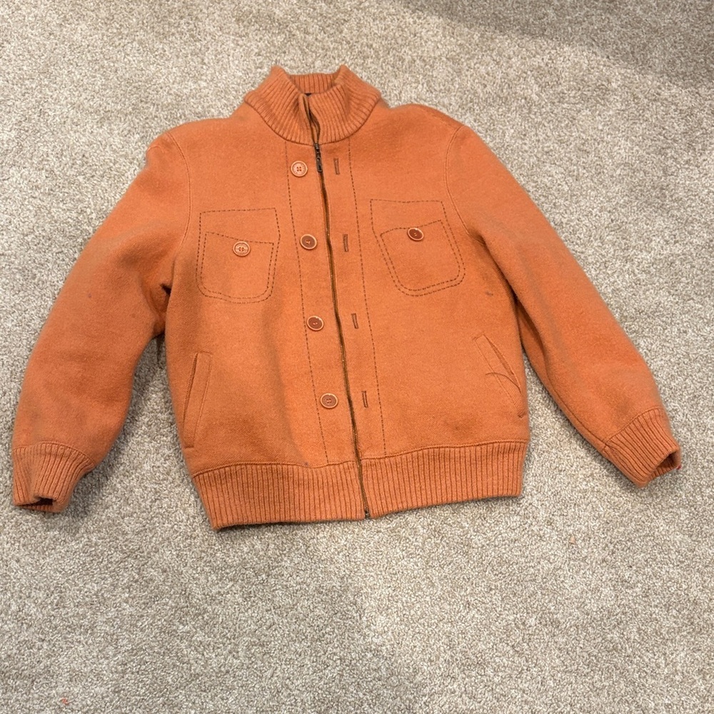 Stylish Wool Bomber Jacket